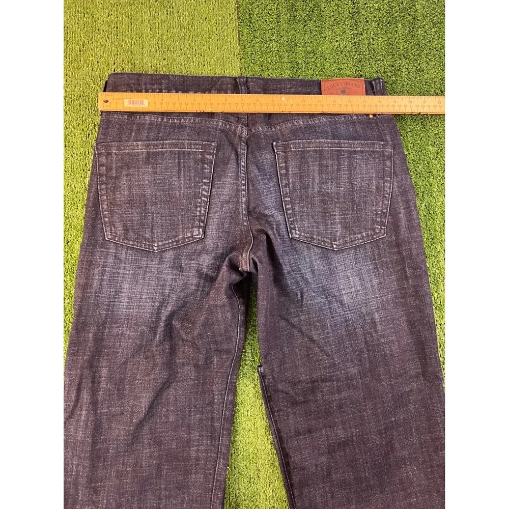 Lucky Brand 361 Vintage Straight Dark Wash Indigo Mens Denim Jeans 36x32